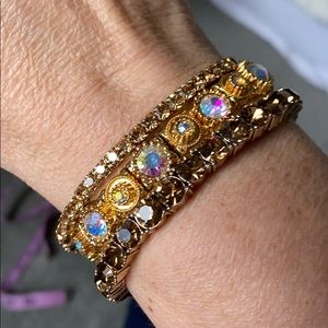 Crystal look  bracelets